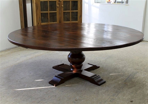 84 round dining room table