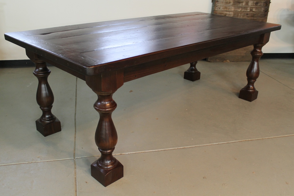dining room table leg styles