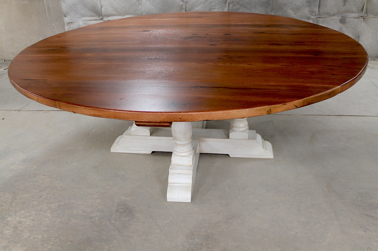 large round dining room tables with leaves