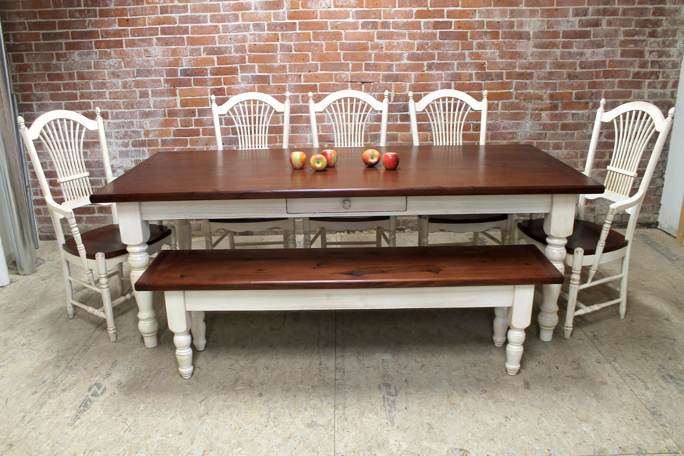 country kitchen table legs